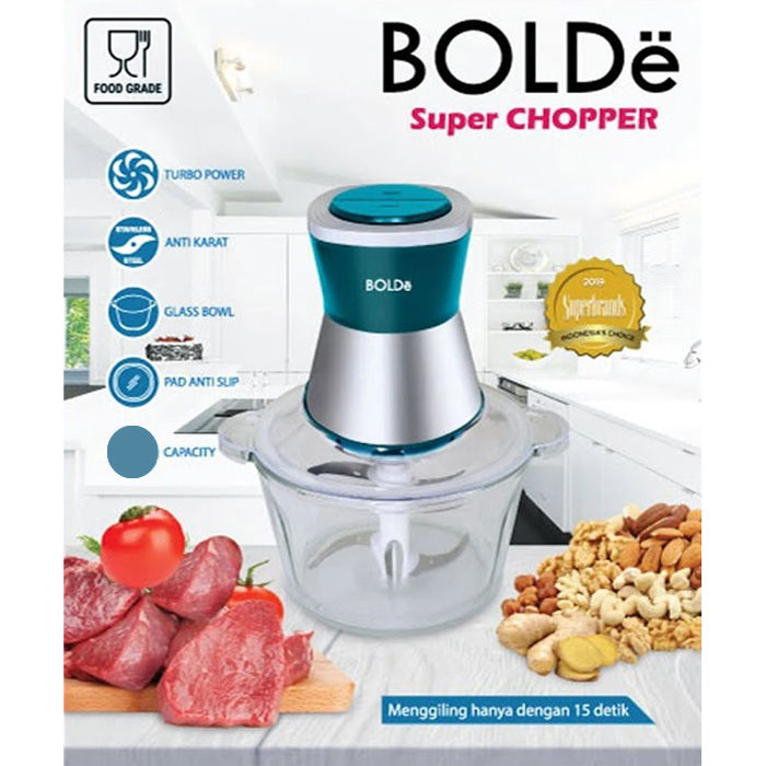 Bolde Super Chopper Stainless Casing - Blue